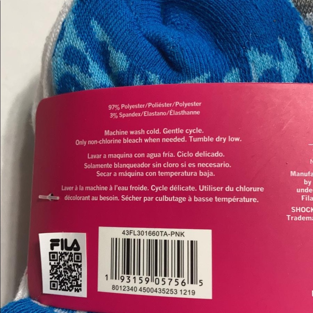 NWT FILA girls socks 10 pairs with a bonus - Picture 6 of 11